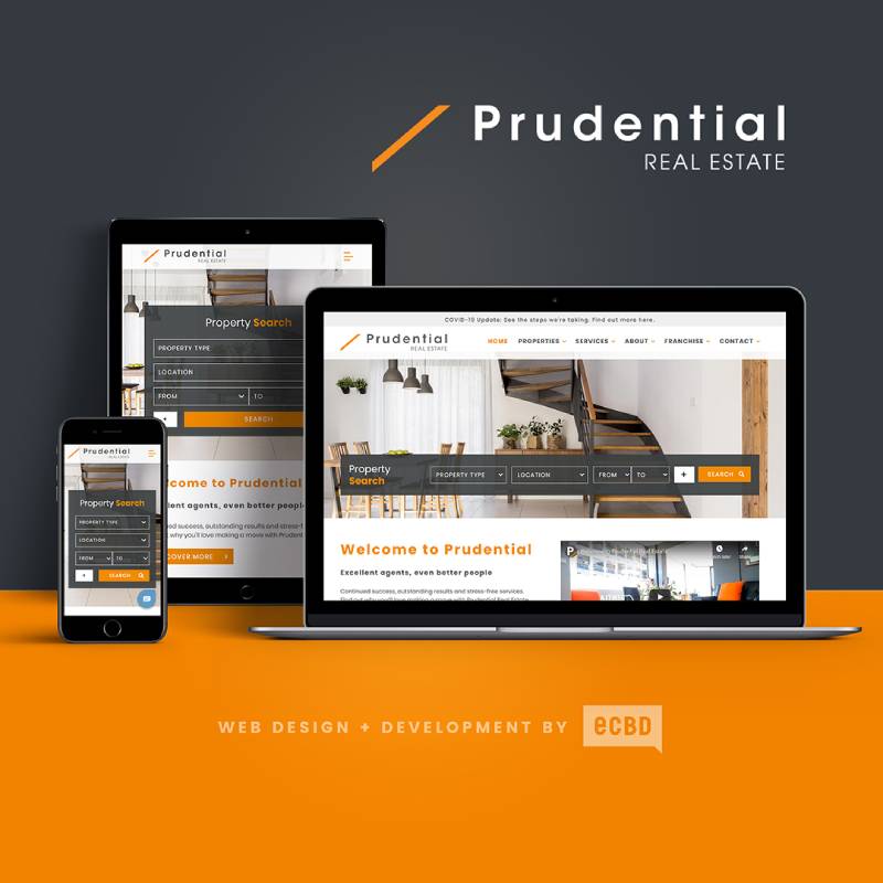 Prudential website design